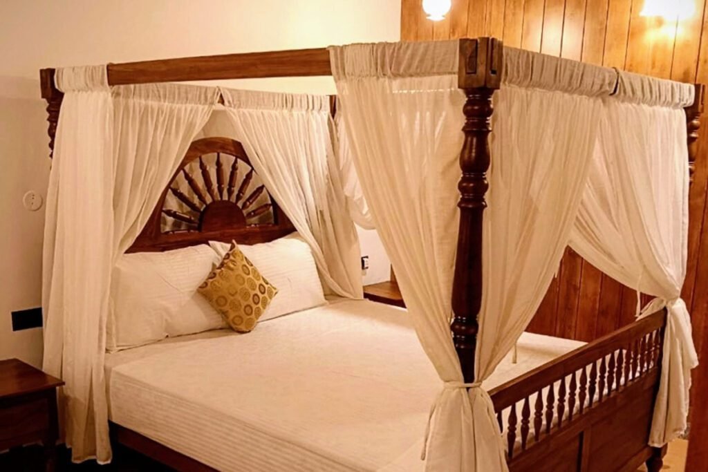 Heritage accommodation at Shantitheeram Ayurveda Centre Alappuzha ayurveda retreat accommodation kerala shantitheeram